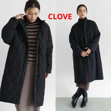 야마다야 CLOVE 리버서블 스탠드 카라 코트 아우터
