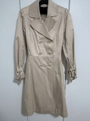 [새상품급] 트렌치 드레스 코트