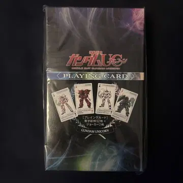건담 UC 유니콘 PLAYING CARD 트럼프