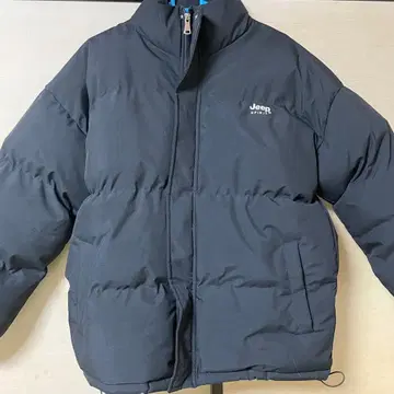 Jeep 다운 자켓 블랙