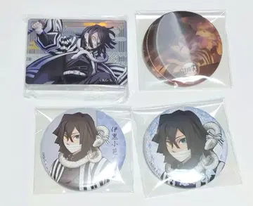 귀멸의 칼날 이쿠로 오바나이 아크릴 블록 캔뱃지