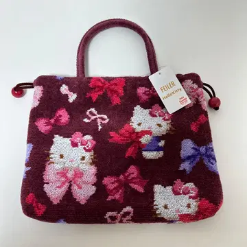 페이러 x 산리오 콜라보 헬로키티 리본 손잡이 복조리 키티