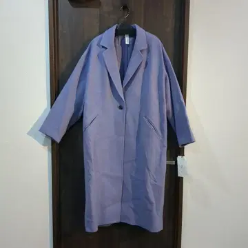 야마다야 Aga BISHU 롱 코트 라벤더