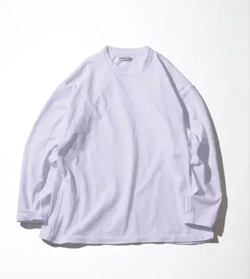 CAHLUMN 카우라무 화이트 롱티 XL 긴팔 리버서블