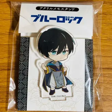 블루 록 아크릴 메모 스탠드 차이나 이토시 린