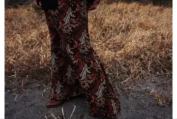 nowos 프린트 스커트 S