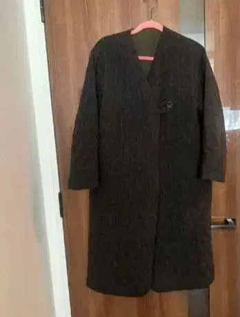 스텔라 쉬폰 리버서블 퀼팅 코트