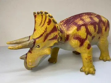 트리케라톱스 브라운 페이보릿 컬렉션 비닐 모델 공룡 피규어