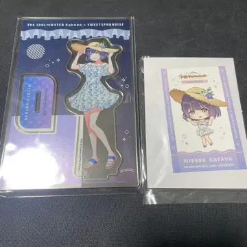 새상품 하타야 미스즈 스이파라 아크릴 스탠드