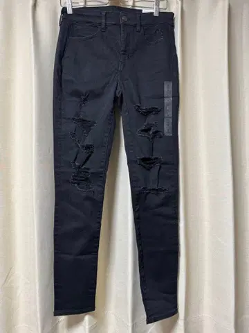 [ 새상품/미사용 ] 아메리칸 이글 블랙 스키니 데님