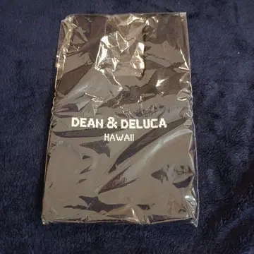 [ 미개봉 새상품 ] 딘&델루카 네이비 니트 백 하와이 카카아코 한정판