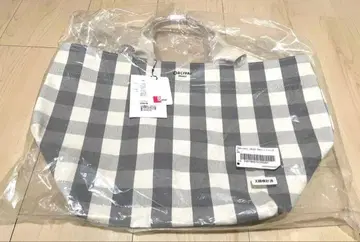 [ 새상품 ] ORCIVAL 토트백 그레이 깅엄 체크 Bshop 별주
