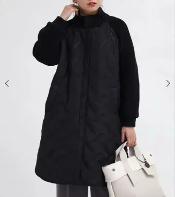 MEDOC original 니트 슬리브 롱 블루종 블랙