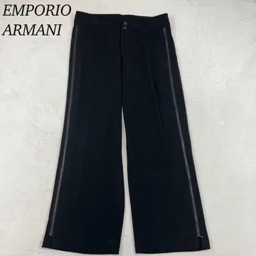 K363 엠포리오 아르마니 ARMANI 50 XL 팬츠 블랙 남성용