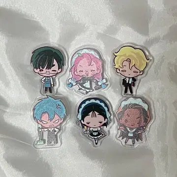 에이리언 스테이지 ALNST 애니 카페 아크릴 클립 세트