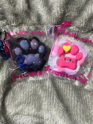 MelloJoy 메로조이 힐링 고양이 손톱 별똥별 손톱 발바닥 스퀴즈