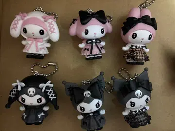 산리오 달밤의 멜로쿠로 시크릿 마스코트 컴플리트 피규어