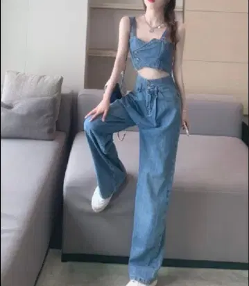 Ritomo De Ricco 데님 셋업