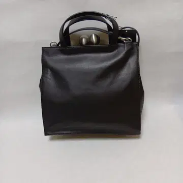 카와카와 가마구치 블랙 숄더백 kawa-kawa