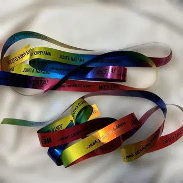 WEST. WESTA! 은색 테이프 풀 2개