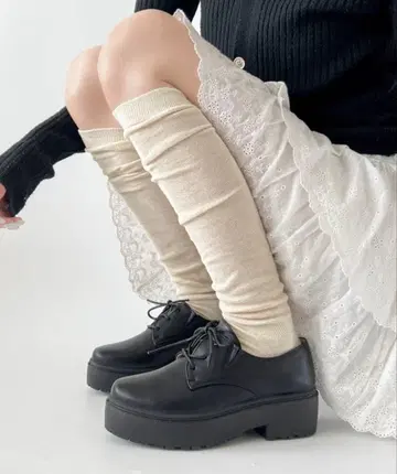 초경량 통굽 플랫폼 매니시 슈즈