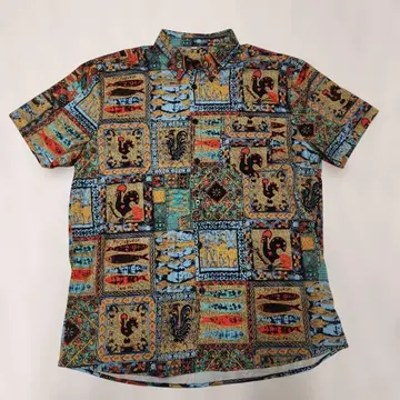 남성용 폴리 셔츠 바틱풍 XXL