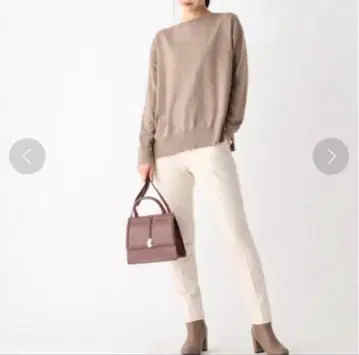 오파크 클립 네오 써모 스틱 팬츠 속기모 화이트