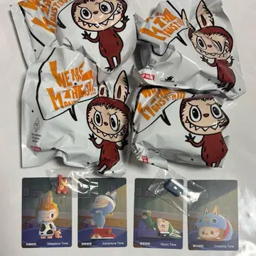 POPMART 러브브 1:00am 피규어 4종 세트