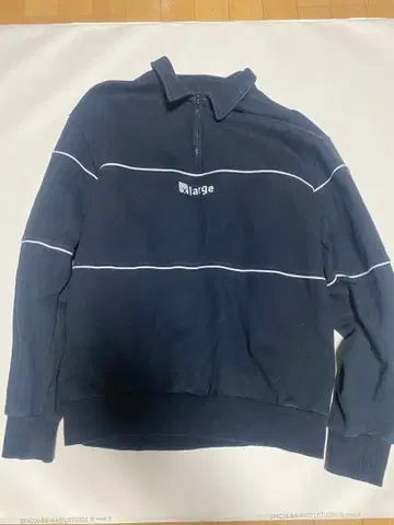 X-LARGE 엑스라지 하프 지퍼