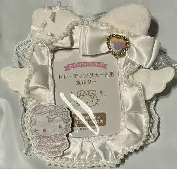 헬로키티 트레이딩 카드 홀더 천사 엔조이 아이돌 산리오