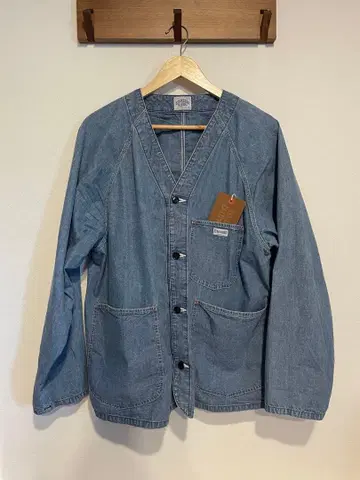 SD 샴브레이 크림슨 엔지니어 셔츠 자켓 L