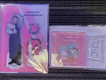 골든 카무이 산리오 오가타 햐쿠노스케 아크릴 스탠드, 아크릴 블록