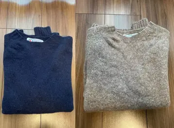 john tulloch 셰틀랜드 니트 2세트