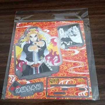 귀멸의 칼날 점프 중국 상하이 한정판 명장면 아크릴 스탠드 렌고쿠 쿄쥬로