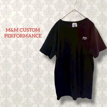 엠앤엠 커스텀 퍼포먼스 반팔 T셔츠 캐주얼 블랙 계열