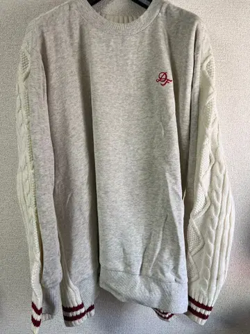 더 더퍼 오브 세인트 조지 케이블 짜임 니트 맨투맨 XL