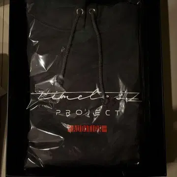 타입 로고 후드티