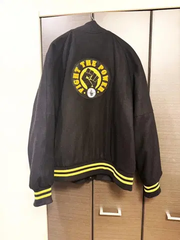 ELEMENT 엘리먼트 바시티 자켓 XL FIGHT THE POWER