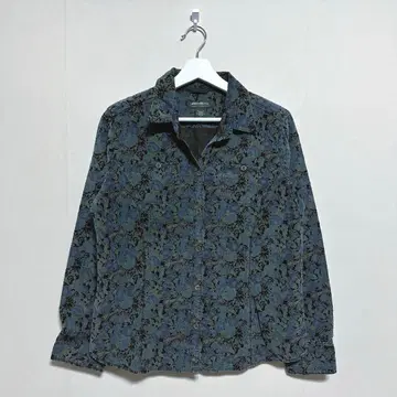 [ Eddie Bauer ] 에디 바우어 (L) 코듀로이 꽃무늬 셔츠