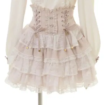 리즈리사 LIZLISA 스커트 치마바지 핑크