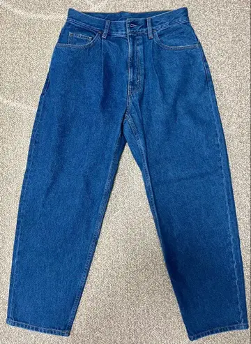 [ BEAMS ] 와이드 테이퍼드 데님