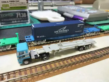 N게이지 NYK LOGISTICS 40피트 컨테이너 + 트럭 트레일러