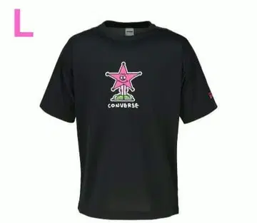 [ 미개봉 새상품 ] 컨버스 T셔츠 블랙 L