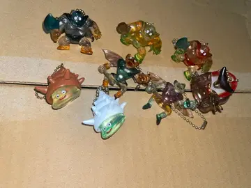 드래곤 퀘스트 용왕 등장 계열 키체인 피규어