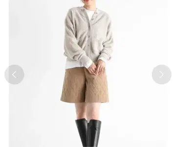 vin 라메 샤기 가디건