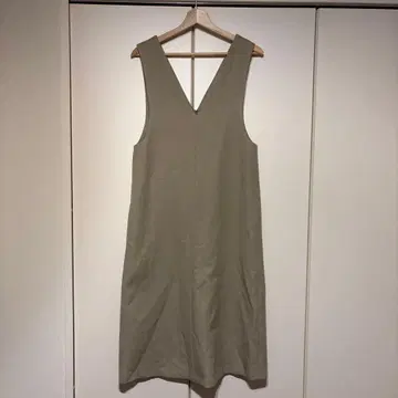 [SLOBE IENA] 베이지 V넥 원피스