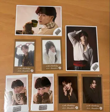 초특급 마사히로 브로마이드 미니 사진 8장 세트