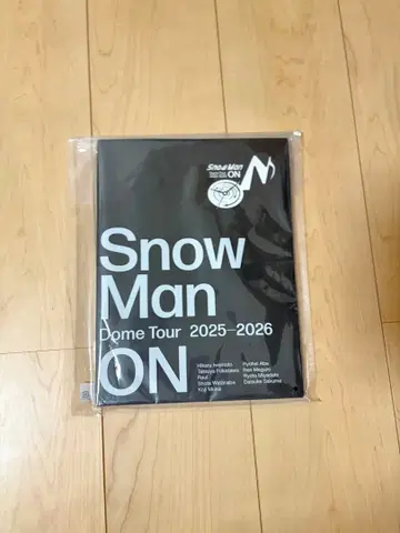 Snow Man Dome Tour 2025-2026 팜플렛