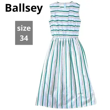 새상품급 ballsey 보르지 슬리브리스 롱 원피스 투모로우랜드