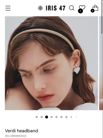 IRIS47 Verdi head band 베르디 헤드밴드
